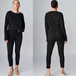Denim Forum The Lola High Rise Skinny Black Size 26